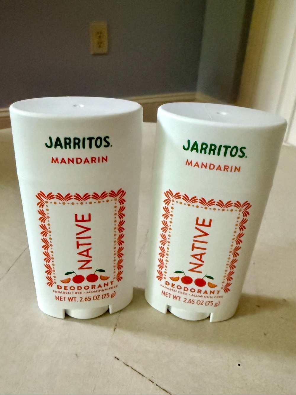 Brand New Native Limited Edition Jarritos Mandarin Deodorant 🍊🍊🍊